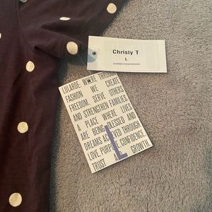 BNWT Lularoe Christy T, Size L
